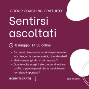 sCoach group coaching gratuito